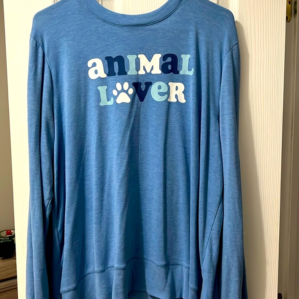 Animal Lover PJ Top